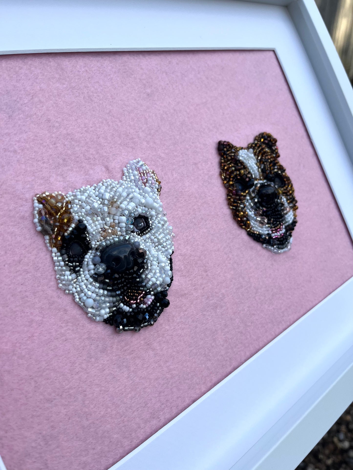 Personalised Embroidered Pet Portrait (CURRENTLY 38 WEEKS PROCESSING TIME DUE TO DEMAND)