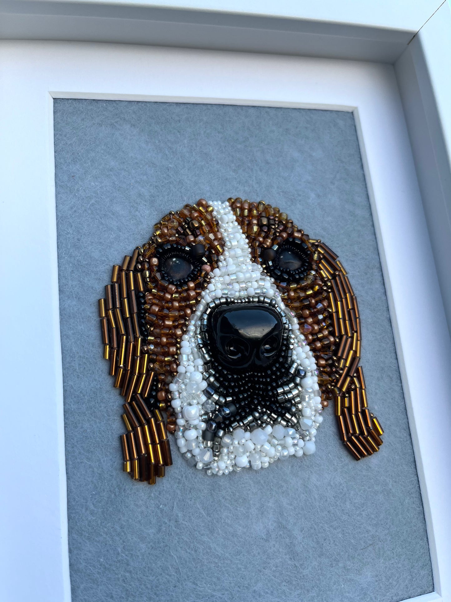 Personalised Embroidered Pet Portrait (CURRENTLY 38 WEEKS PROCESSING TIME DUE TO DEMAND)