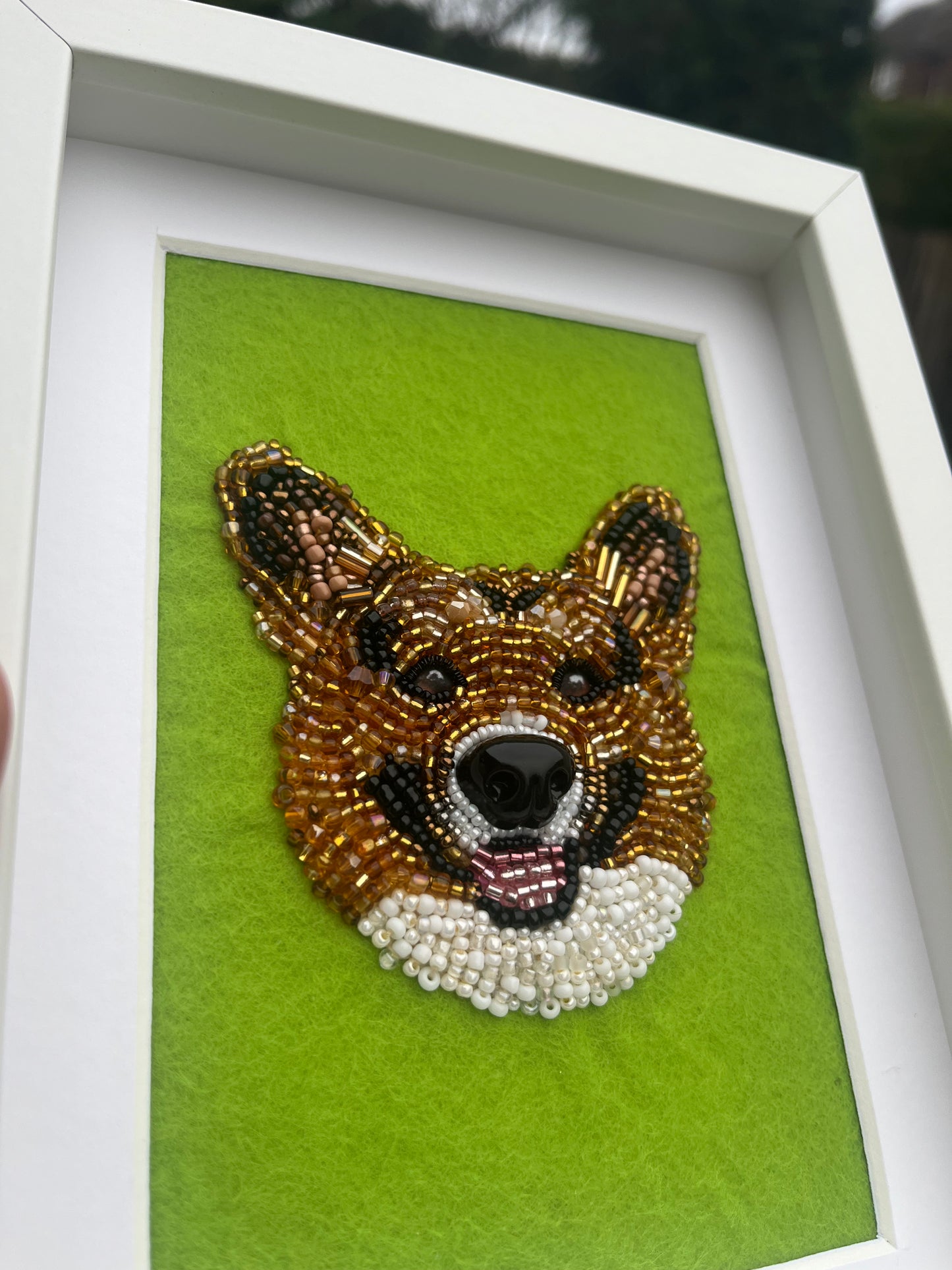 Personalised Embroidered Pet Portrait (CURRENTLY 38 WEEKS PROCESSING TIME DUE TO DEMAND)